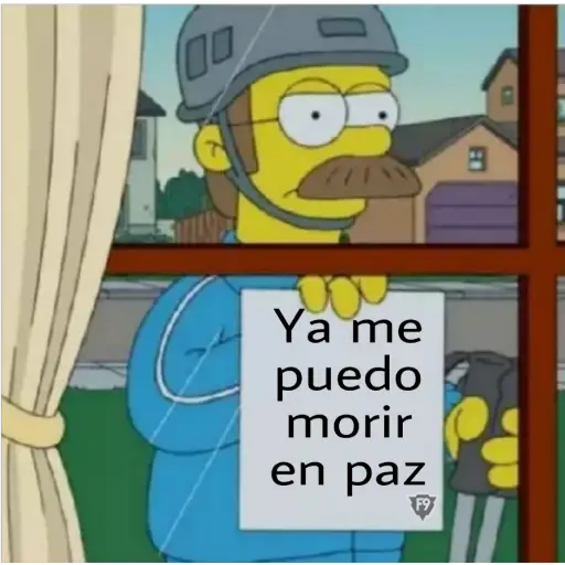Letrero Ned Flanders Simpsons 