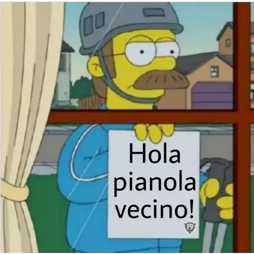 Letrero Ned Flanders Simpsons 