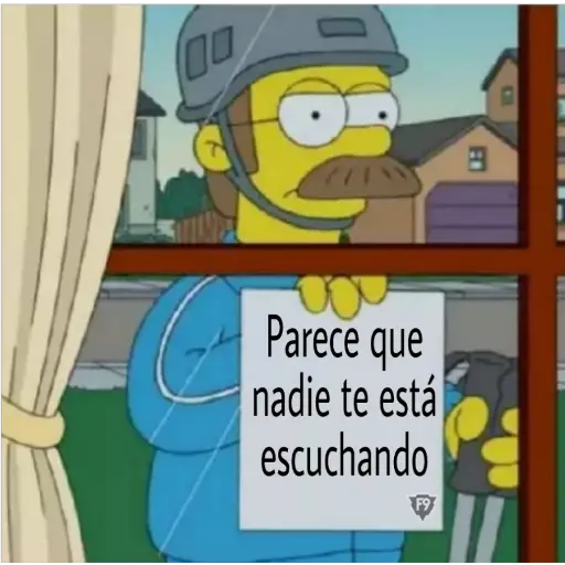 Letrero Ned Flanders Simpsons 