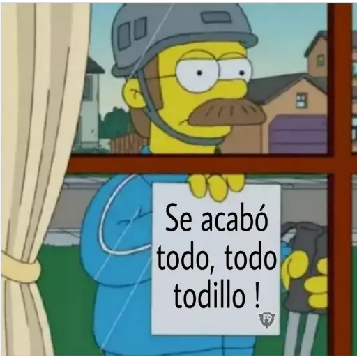 Letrero Ned Flanders Simpsons 