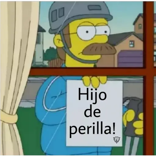 Letrero Ned Flanders Simpsons  preview