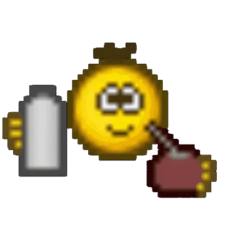 Emoji Pixel Animado