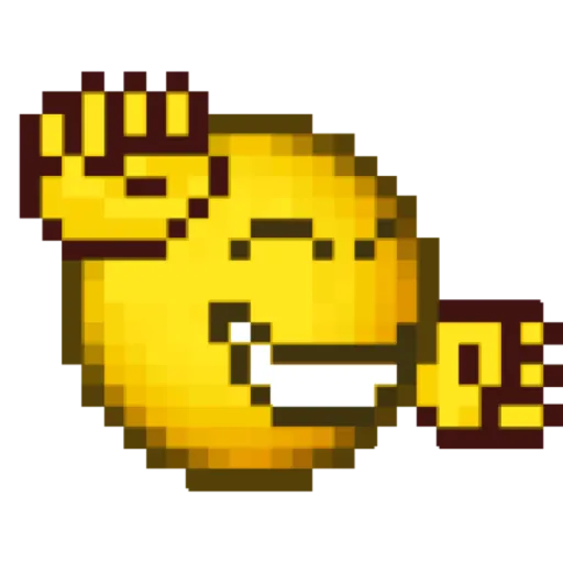 Emoji Pixel Animado