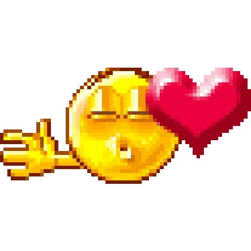 emoji pixel bucin animados