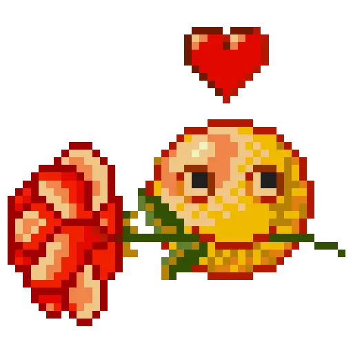 emoji pixel bucin animados