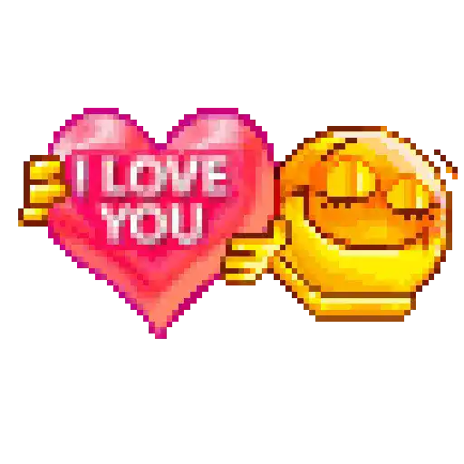 emoji pixel bucin animados