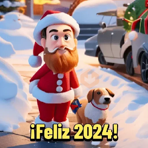 Feliz Año Nuevo ❄️ Ai Avatar sticker 12