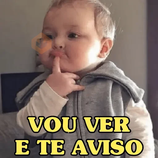 BEBÊS ENGRAÇADINHOS 🥰 sticker 13