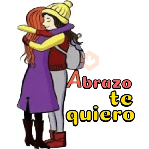 Abrazo sticker 20