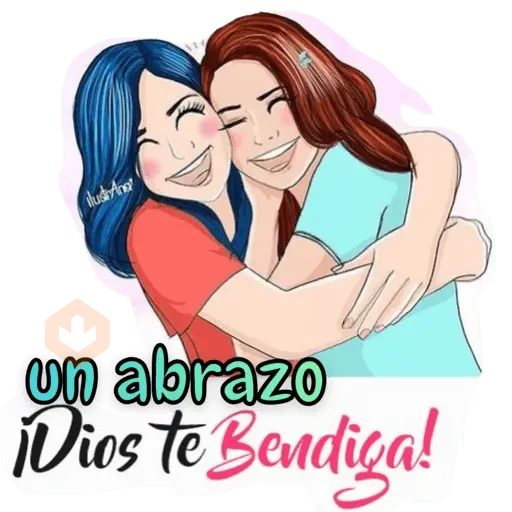 Abrazo sticker 23