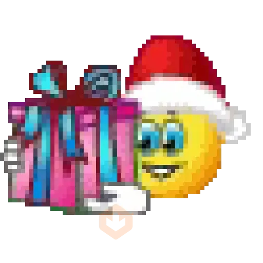 Pixel Emojis Animados sticker 15