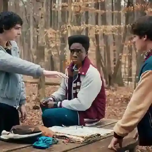 stranger things 5 🔴⚫ sticker 17