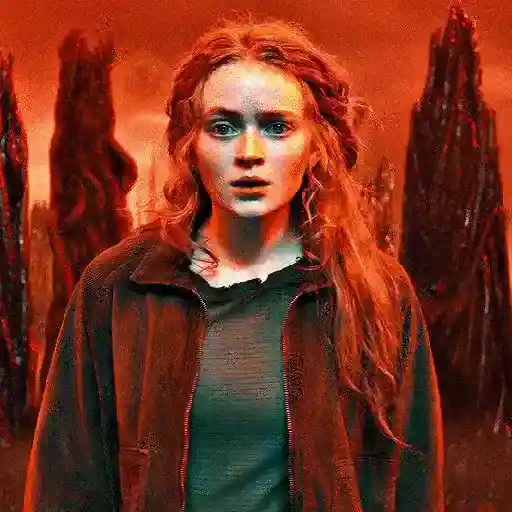 stranger things 5 🔴⚫ sticker 27