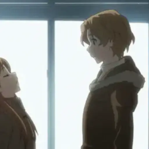 anime hug/abrazo