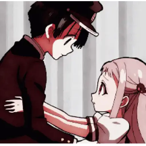 anime hug/abrazo