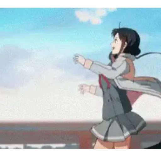 anime hug/abrazo