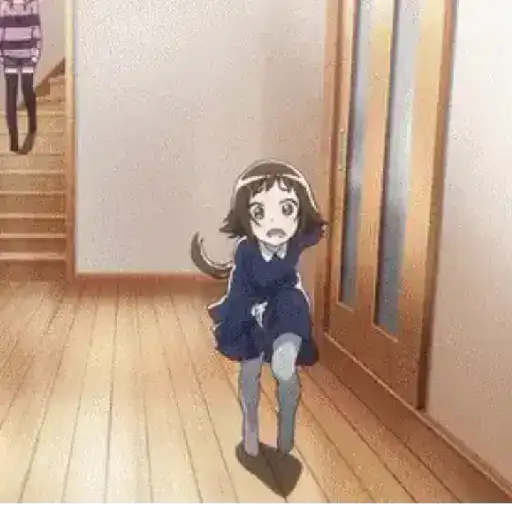 anime hug/abrazo