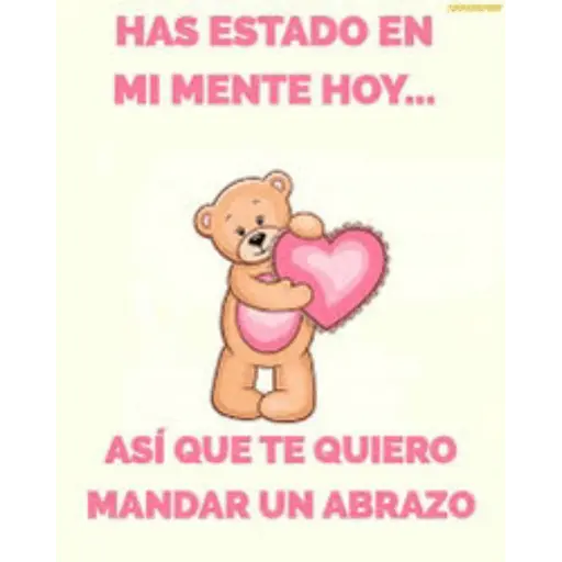 Abrazos 
