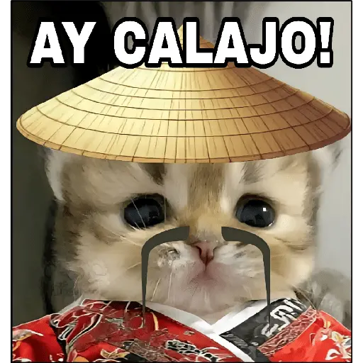 ¡Calajo!😑