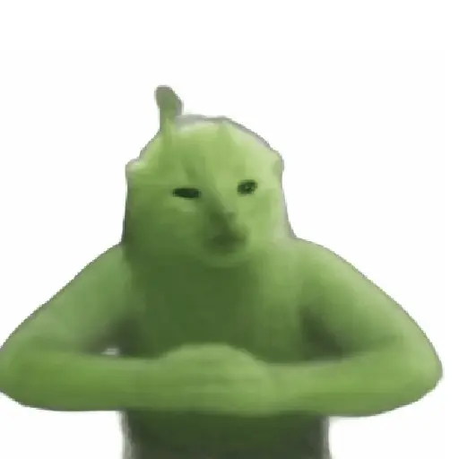 Gato Alien 👽💚😸