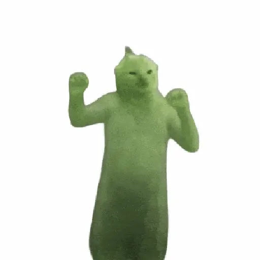 Gato Alien 👽💚😸