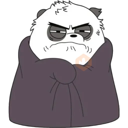 Panda 2 sticker 15