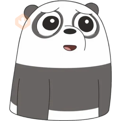 Panda 2 sticker 11