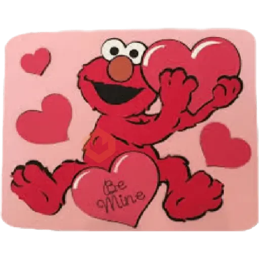 Elmo san valentin sticker 11