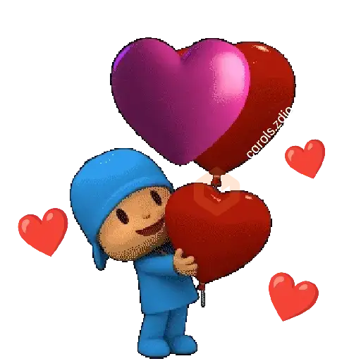❤️🧢Pocoyó Amor y Amistad🧢❤️ sticker 14
