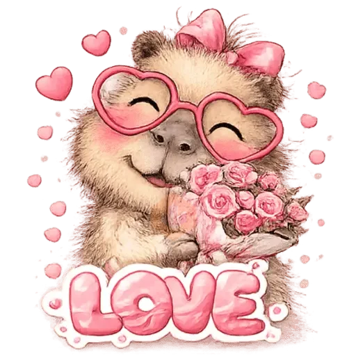 Capybara San Valentín ♥️✨ sticker 13