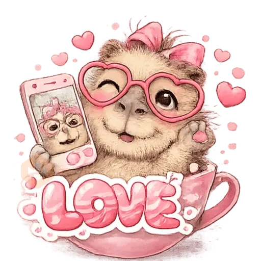 Capybara San Valentín ♥️✨ sticker 11