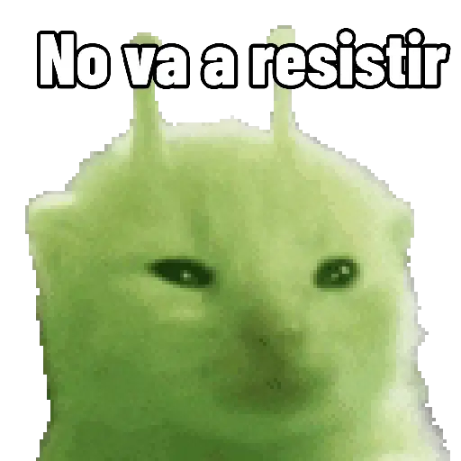 Alien gato enojado 2️⃣👽Aliens🛸