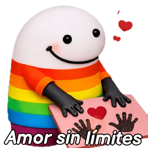 FLORK Free Love San Valentín 🌈 sticker 19
