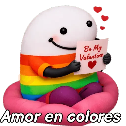 FLORK Free Love San Valentín 🌈 sticker 17