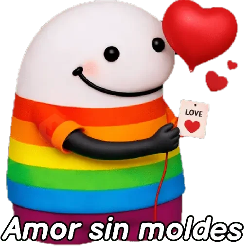 FLORK Free Love San Valentín 🌈 sticker 18