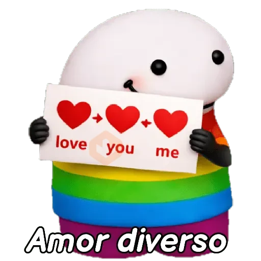 FLORK Free Love San Valentín 🌈 sticker 14