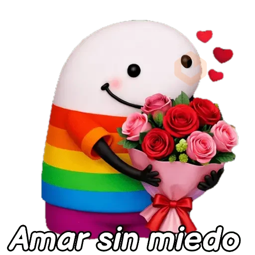 FLORK Free Love San Valentín 🌈 sticker 22