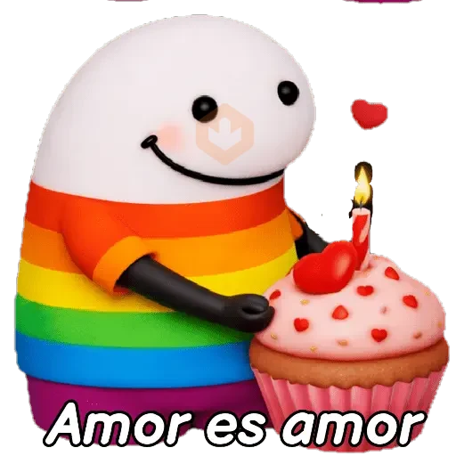 FLORK Free Love San Valentín 🌈 sticker 13