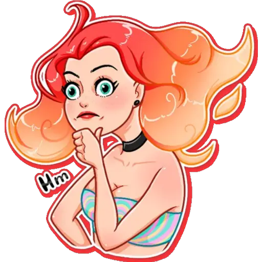 Chica Cabeza de Llama 