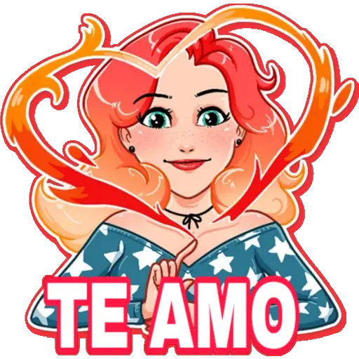 Chica Cabeza de Llama 