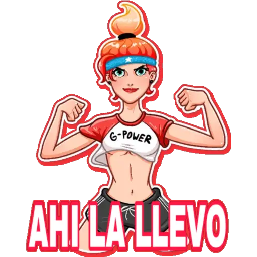Chica Cabeza de Llama 