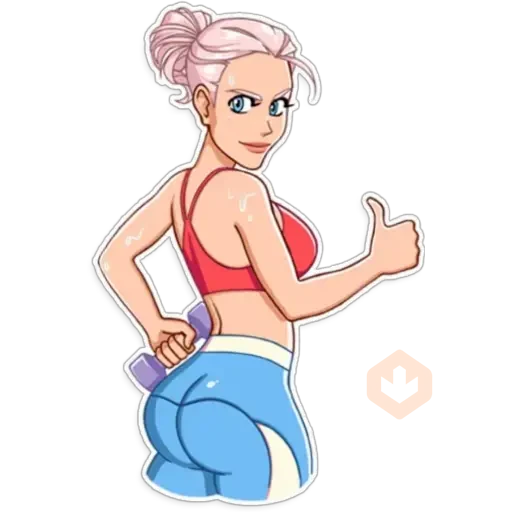 Stay Fit ✾ [✓] sticker 25