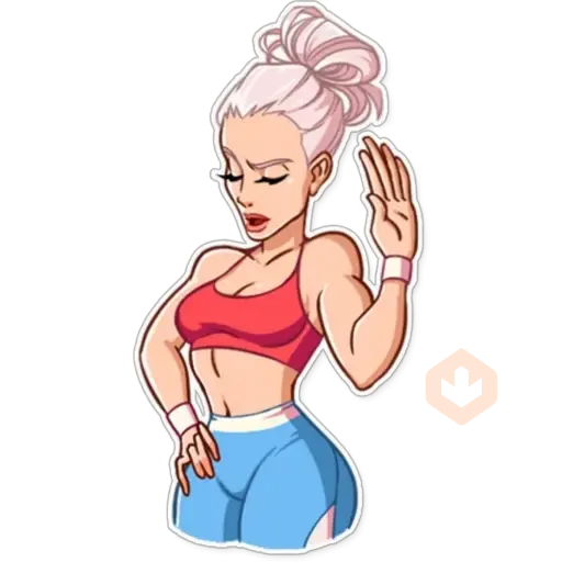 Stay Fit ✾ [✓] sticker 19