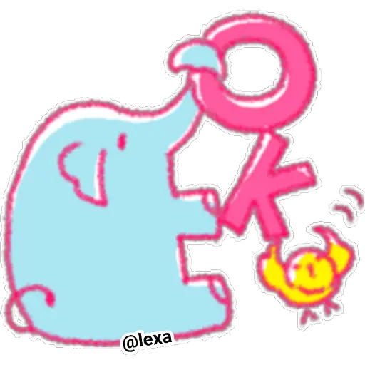 🖍️🐘Crayon Elephant 🖍️🐘 