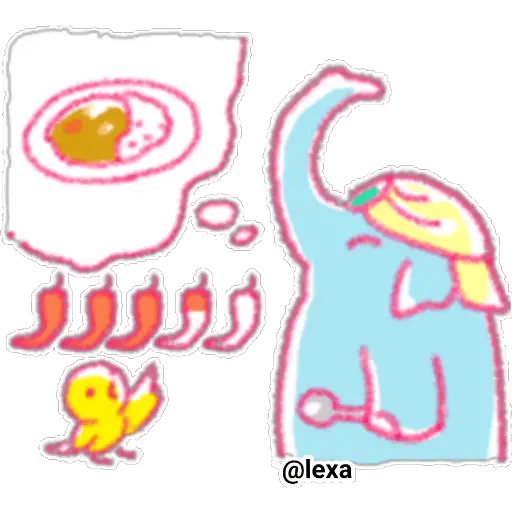 🖍️🐘Crayon Elephant 🖍️🐘 