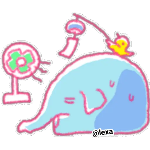 🖍️🐘Crayon Elephant 🖍️🐘 