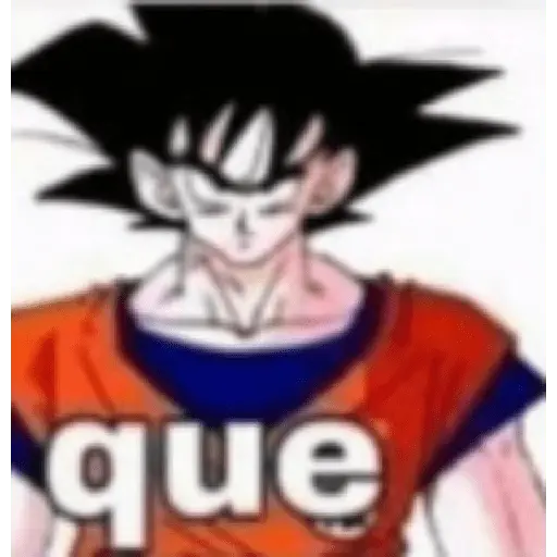 meme de Goku xd