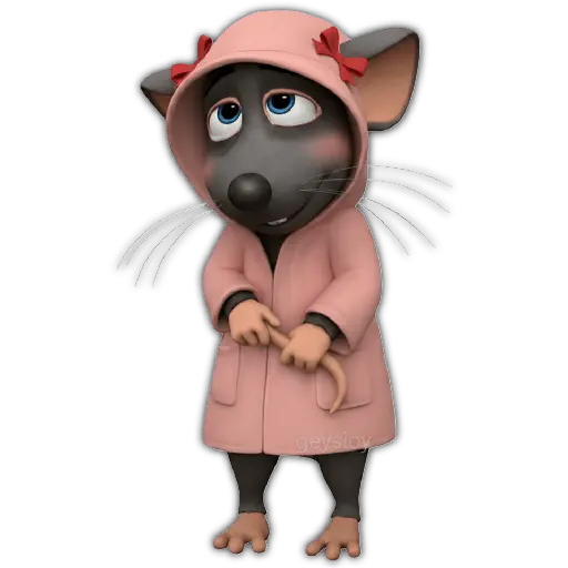 Rata triste 😶‍🌫️rata tímida 2💖