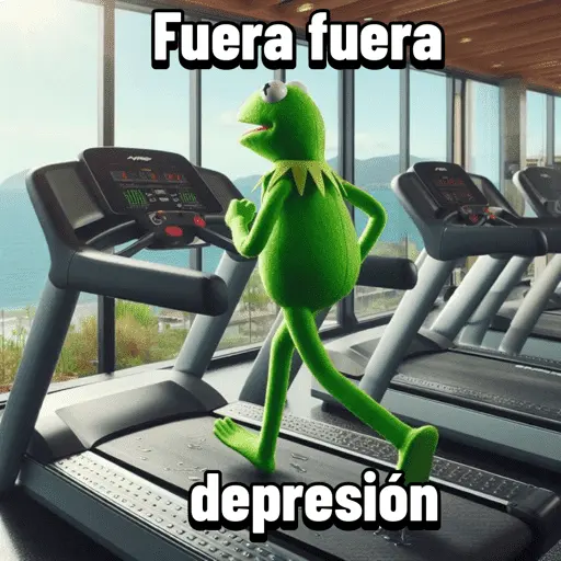 Fuera fuera depresión Meme 🎶🐸