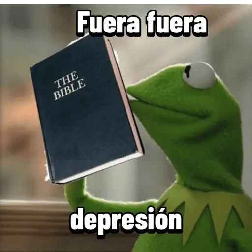 Fuera fuera depresión Meme 🎶🐸